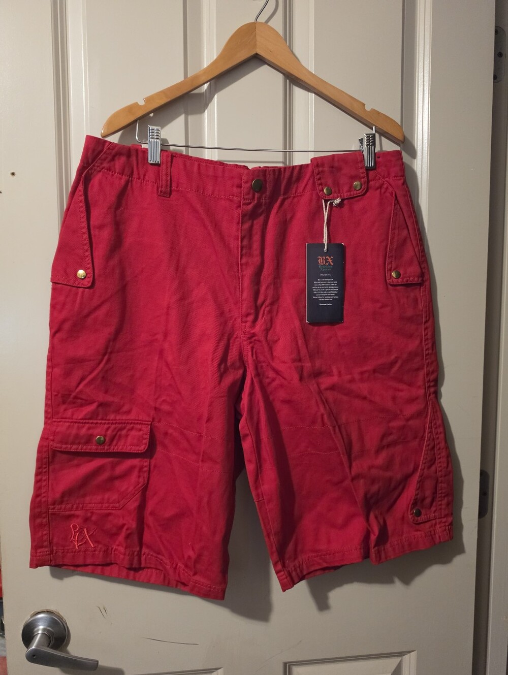 Men's Red Brooklyn Xpress Shorts 36W